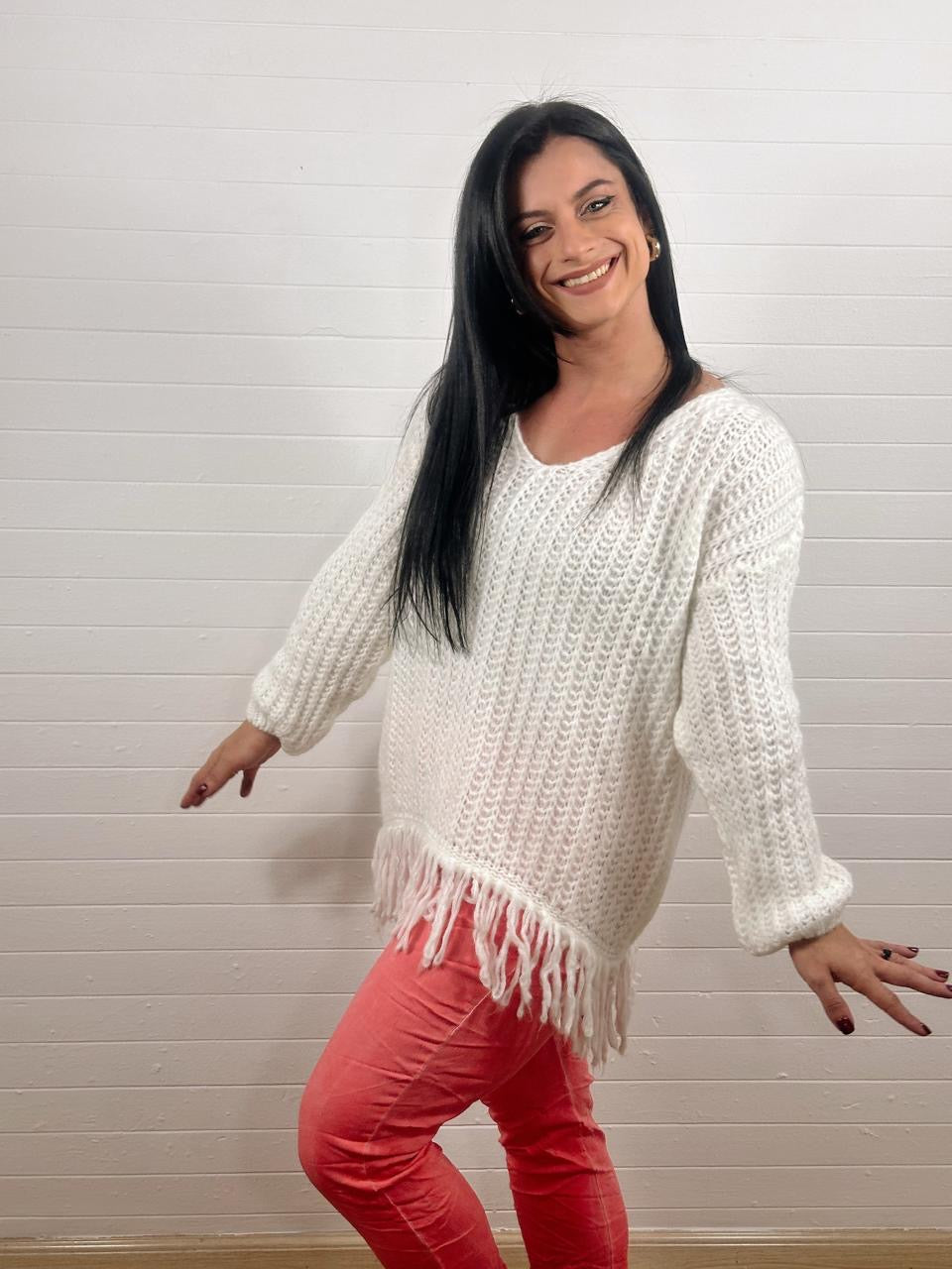 Mohair Tassle Jersey