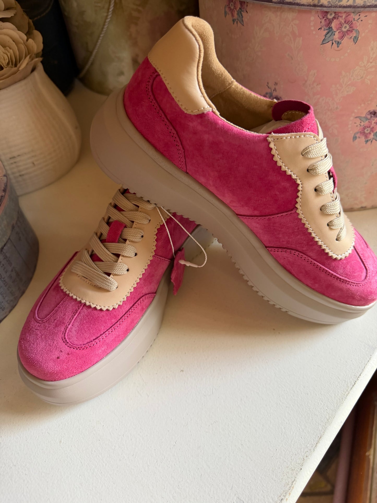 Lyra pink Julz sneaker