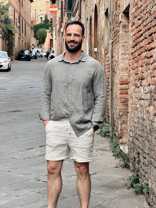 Ryan linen shirt L/sleeve