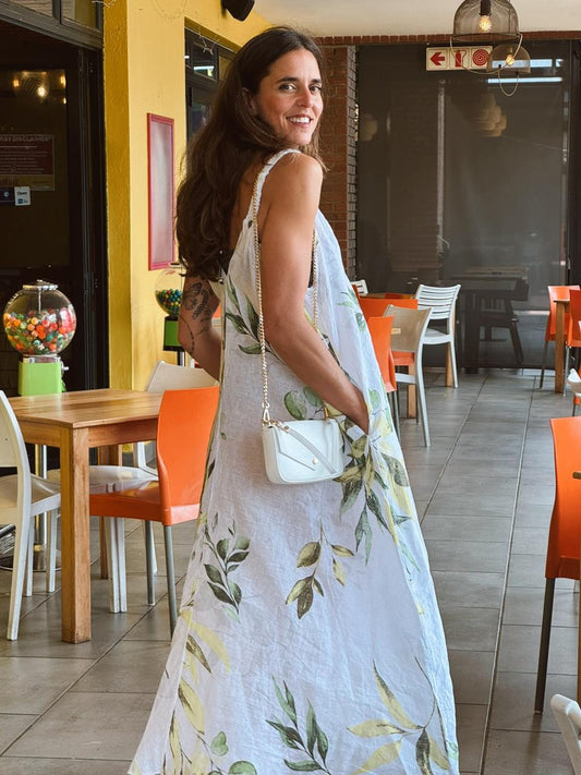 Imani leather handbag