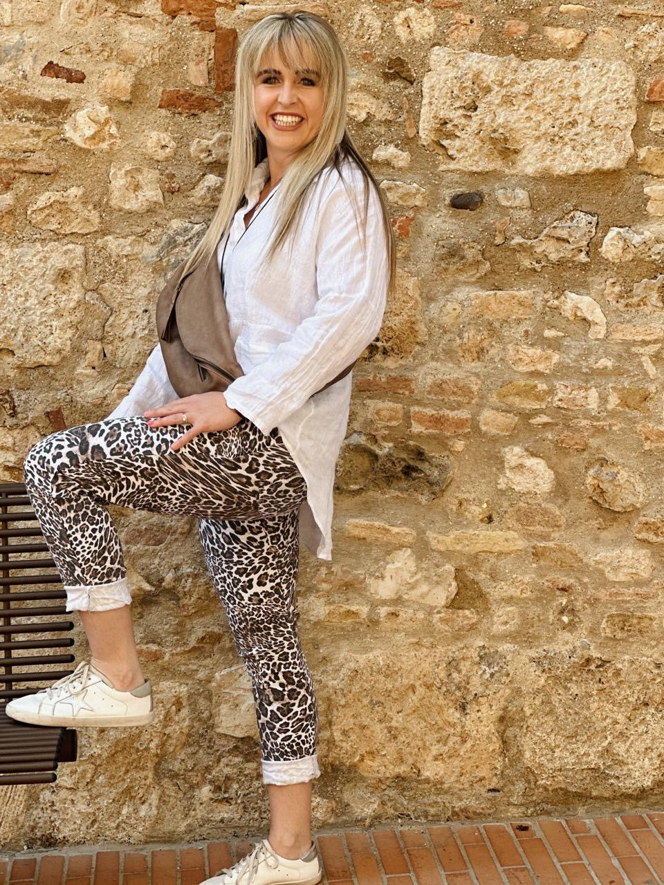 Leopard Magic Pants