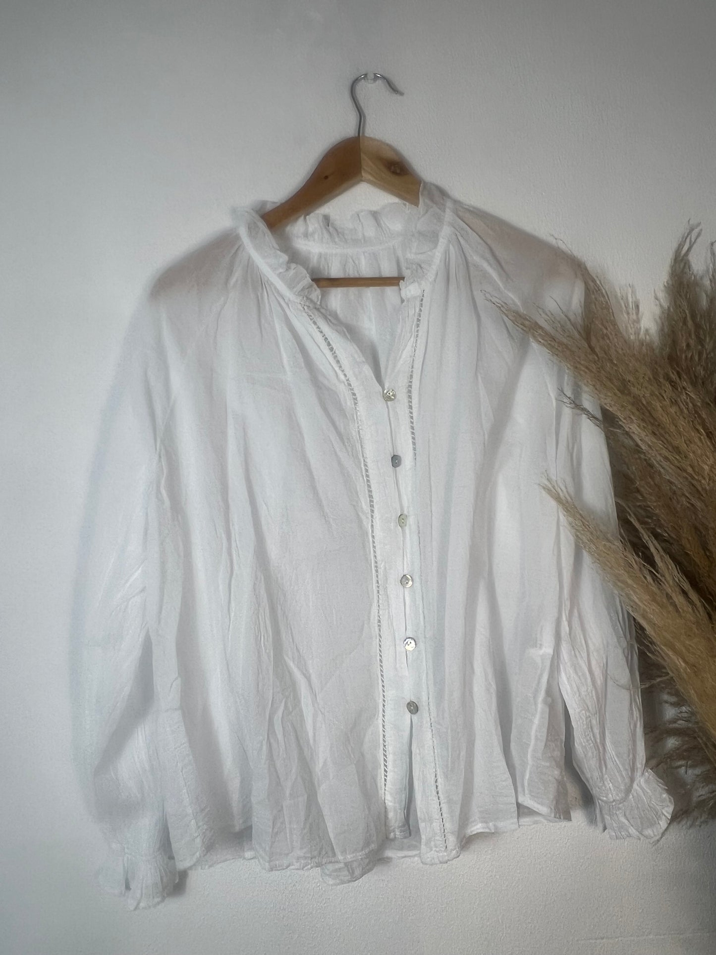 Leona Top white