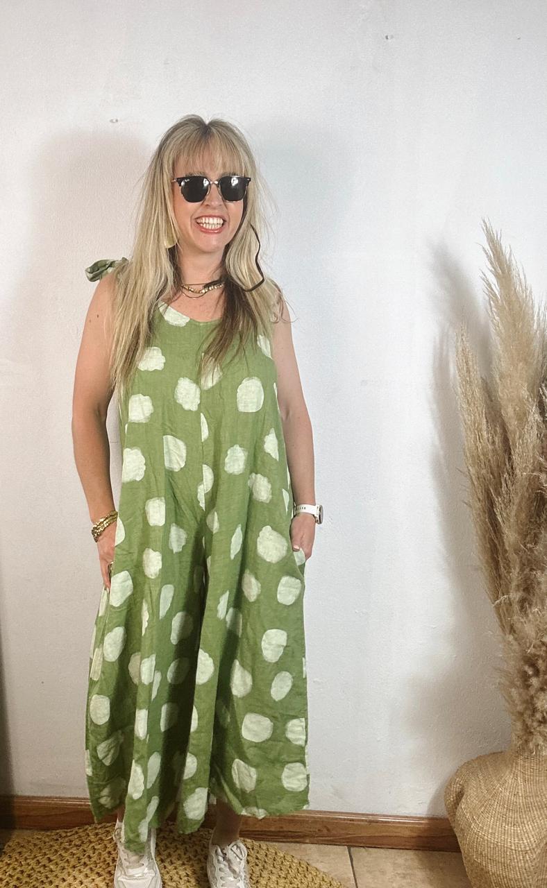 Polka Jumpsuit
