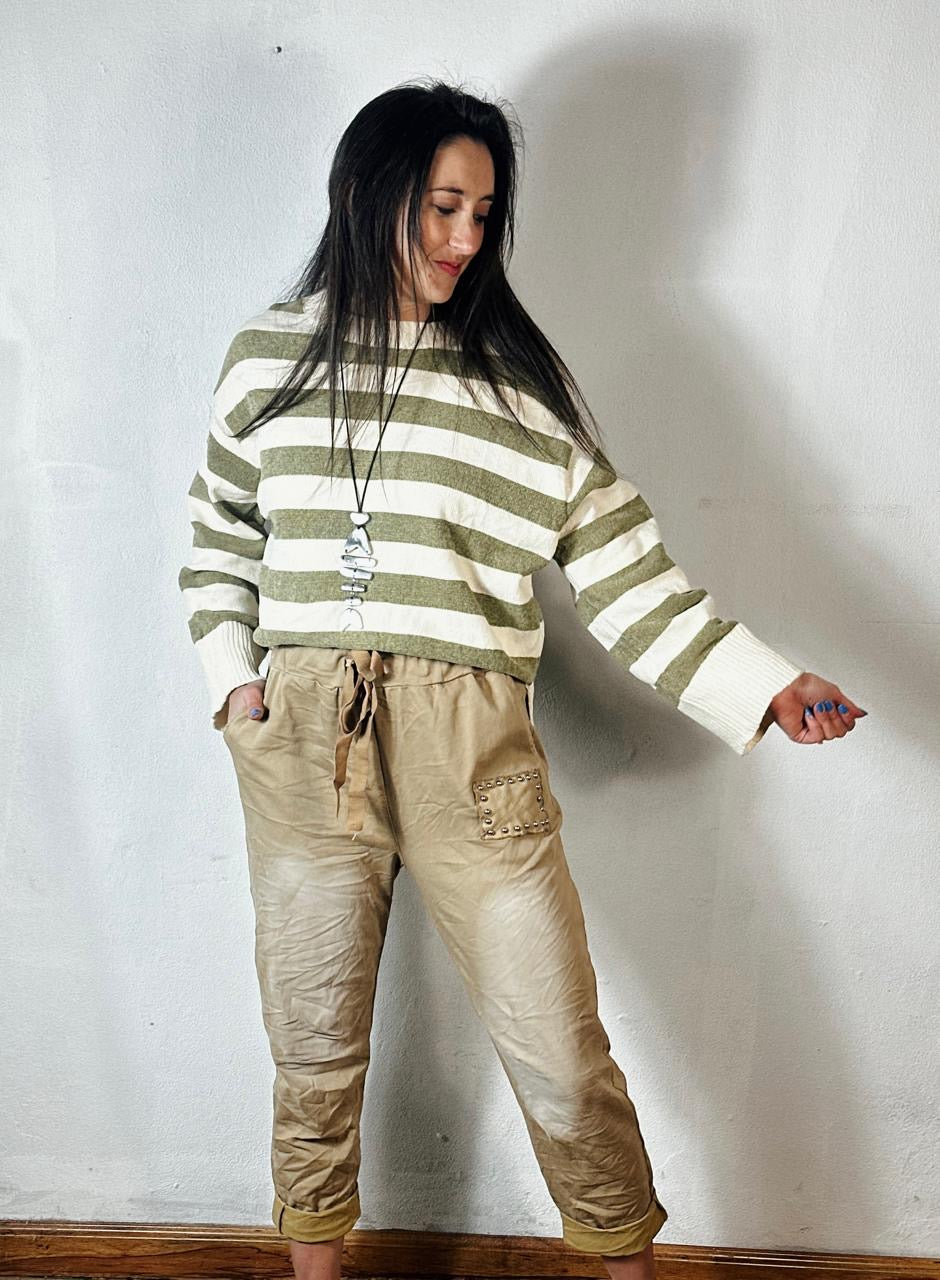 Percy Jersey Olive