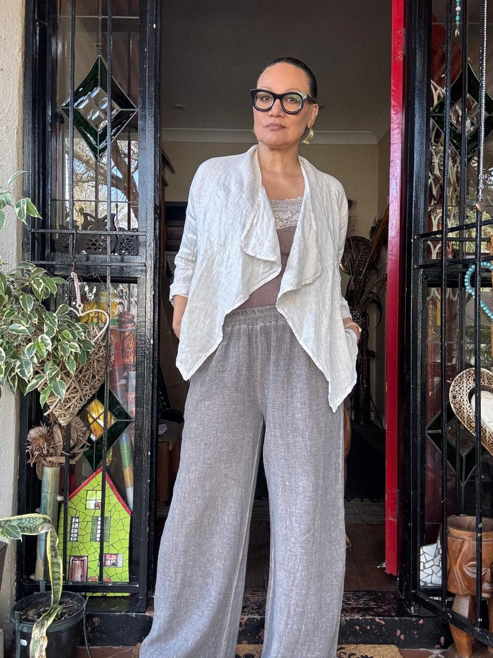 Lina linen over