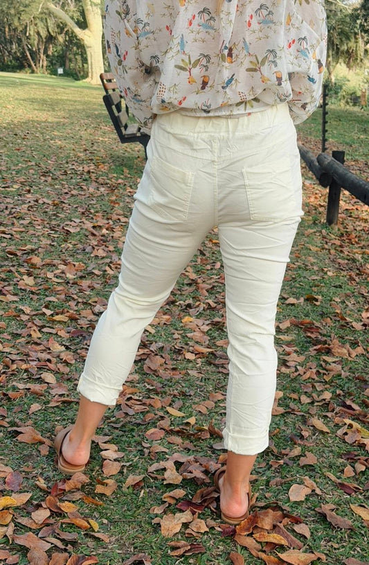 Donna Magic Pants Yellow
