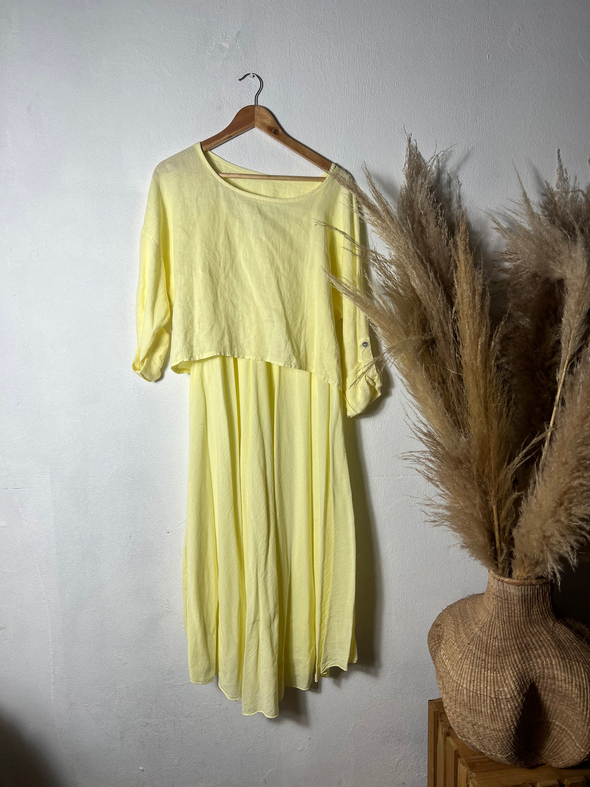 Lucia Dress Yellow