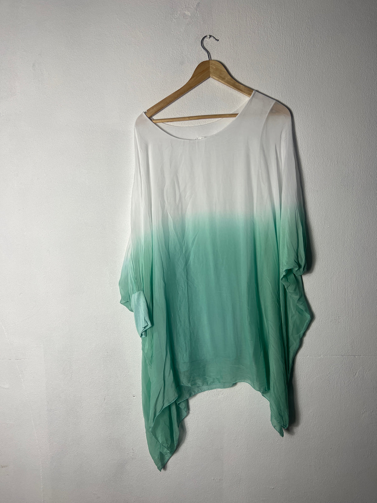 Sophie Silk Top Teal