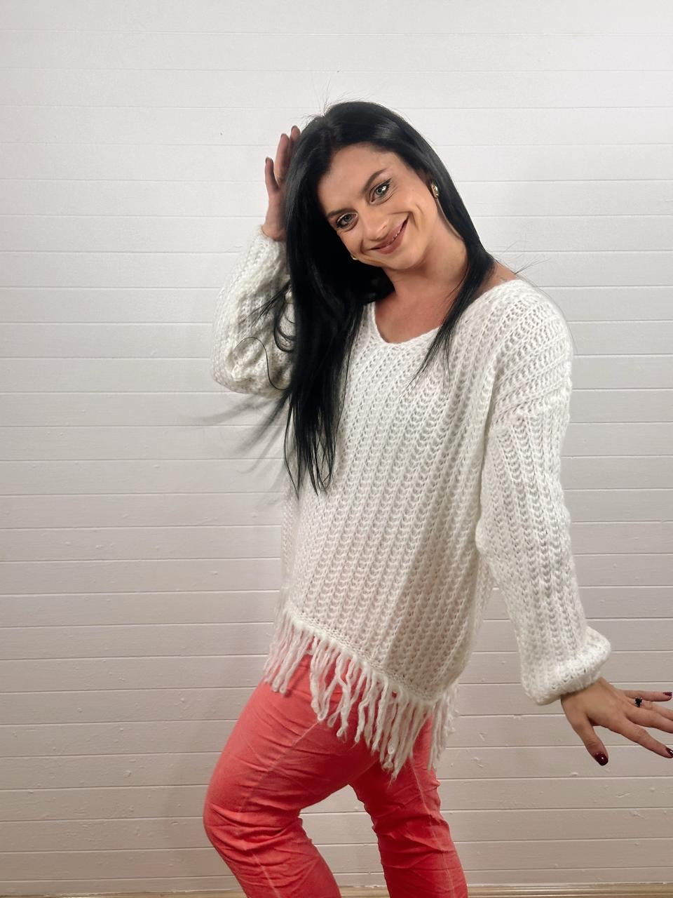 Mohair Tassle Jersey