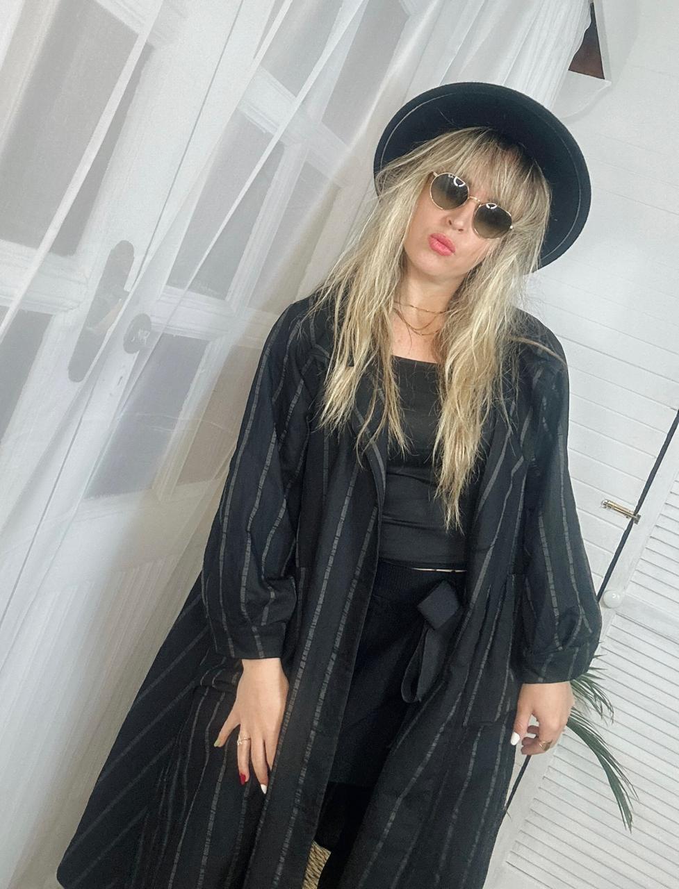 Exclusive Stripe Coat
