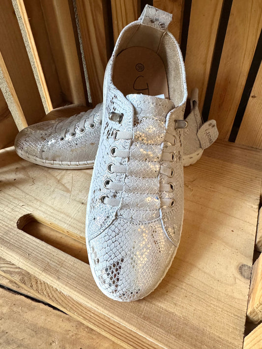 Gina silver snake Julz