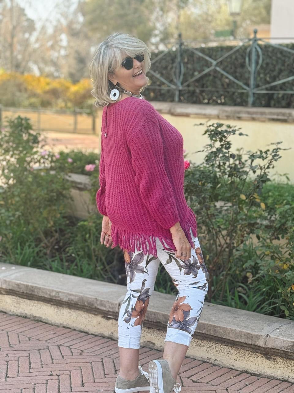 Mohair Tassle Jersey