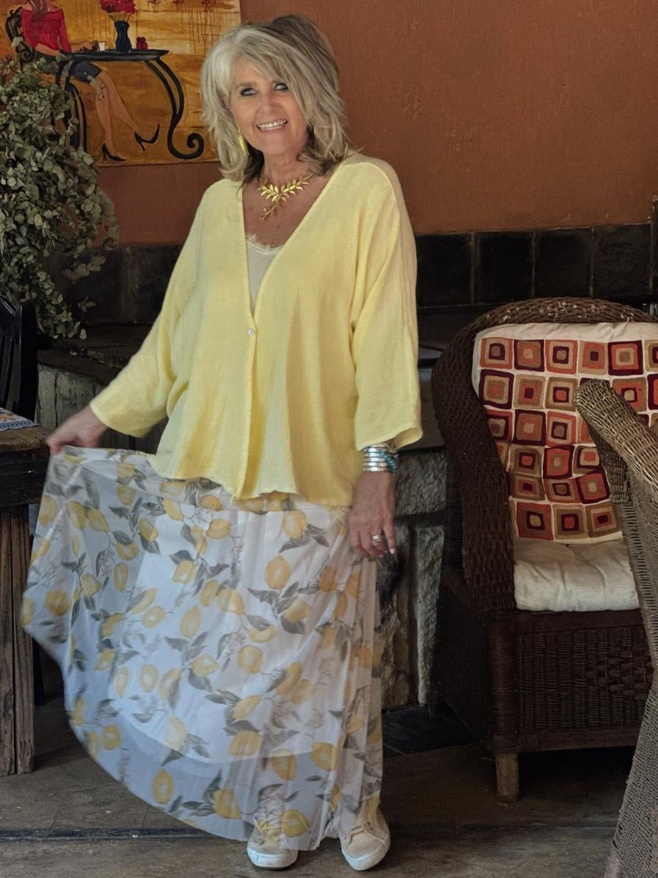 Lemon skirt