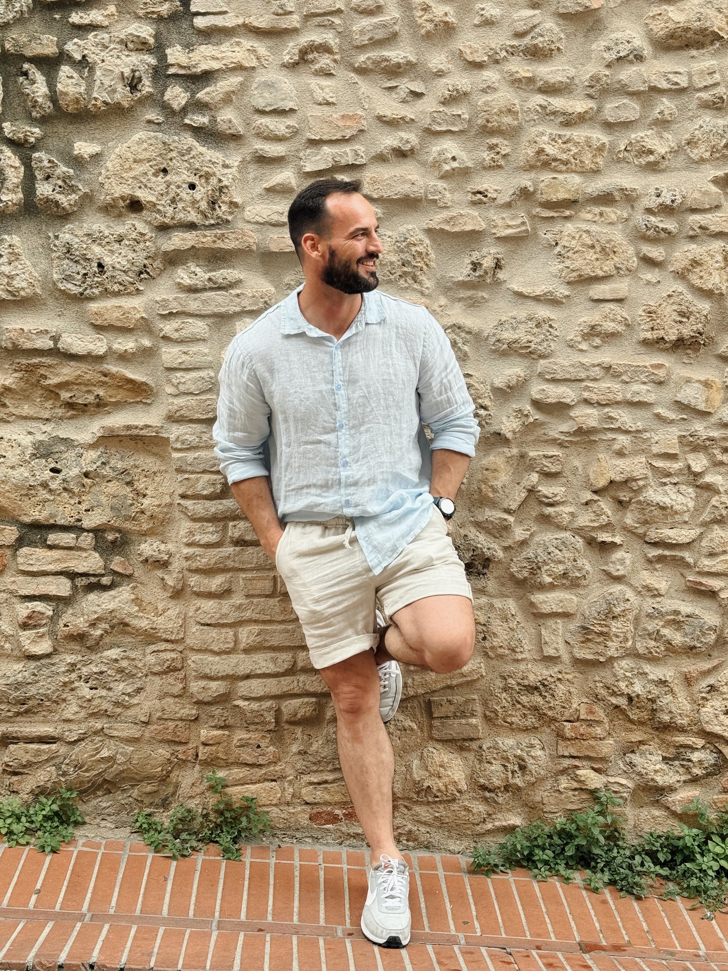 Ryan linen shirt L/sleeve