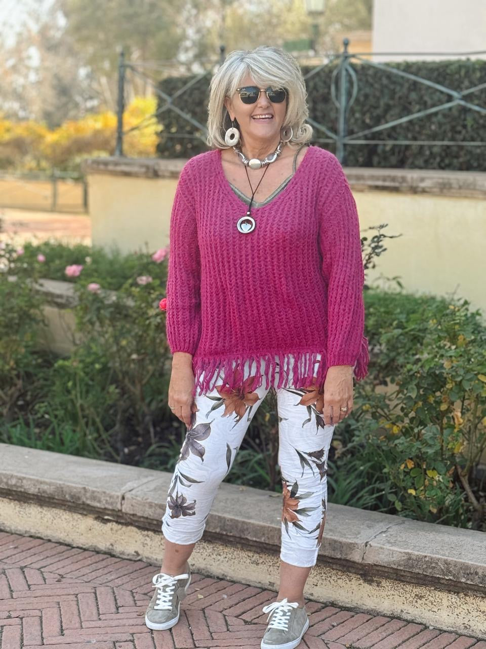 Mohair Tassle Jersey