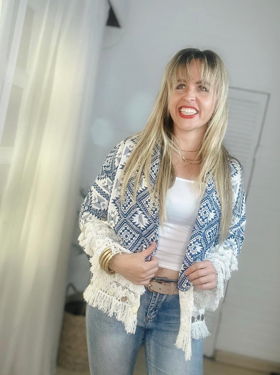 Pattern Bohemian Jacket