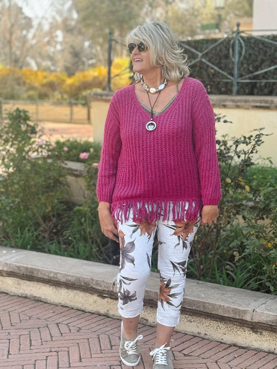 Mohair Tassle Jersey