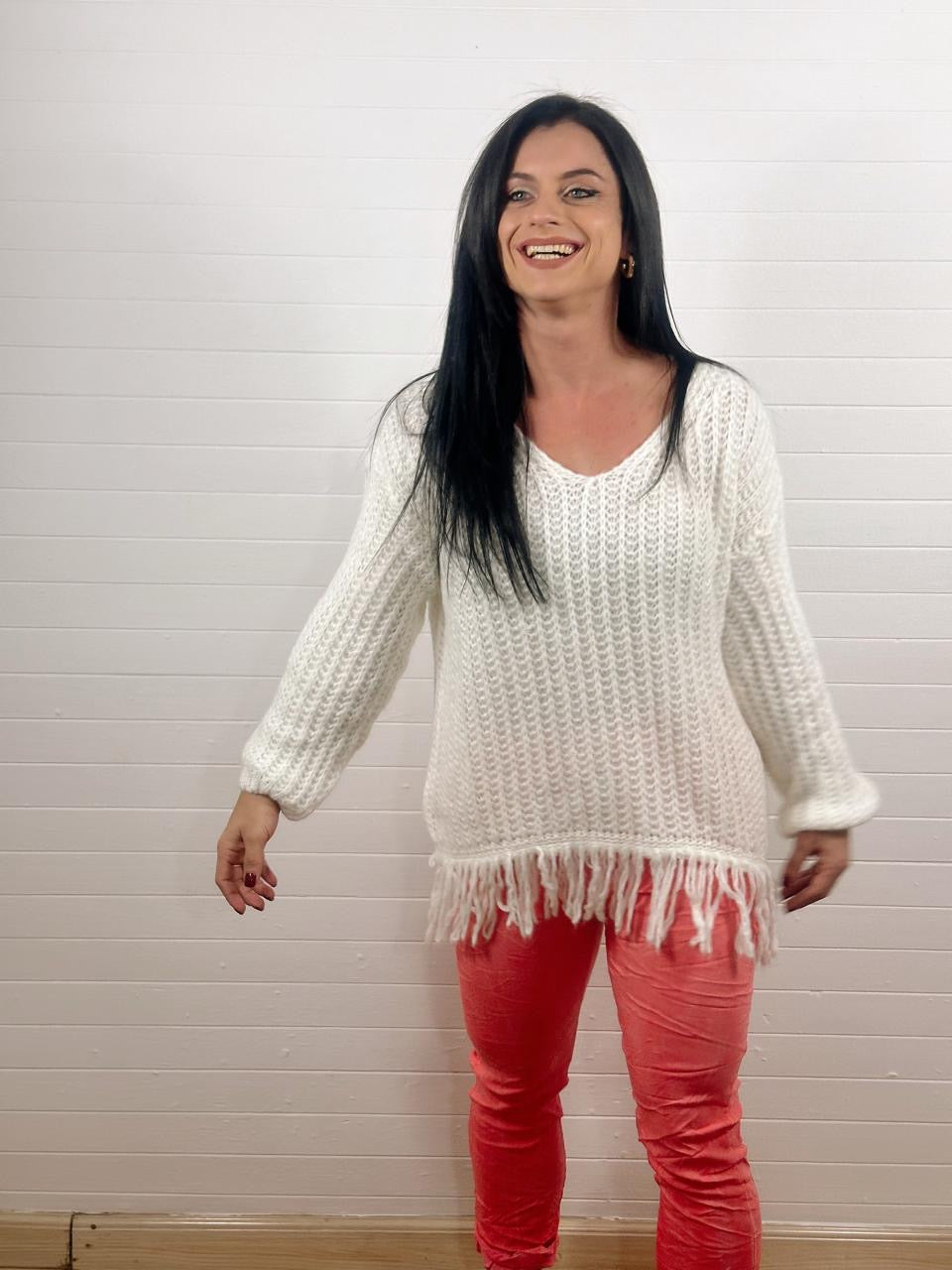 Mohair Tassle Jersey