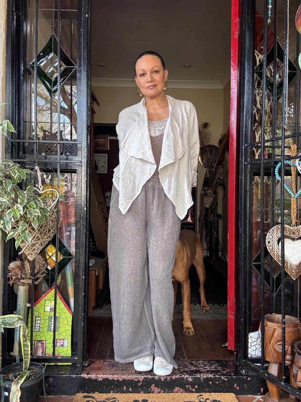 Lina linen over