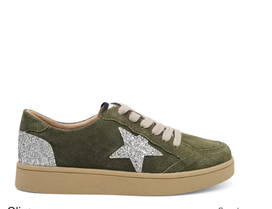 Mia leather olive Julz