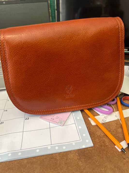 Irish leather bag