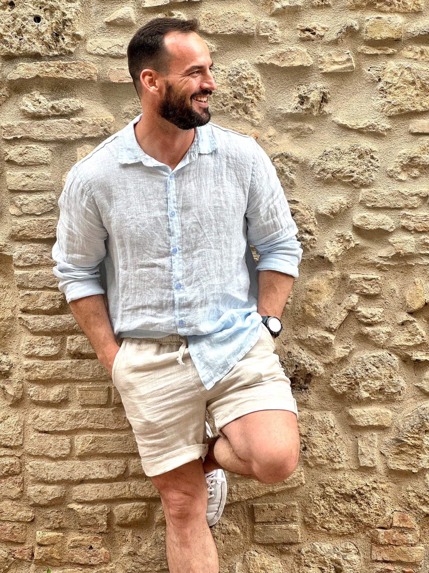 Ryan linen shirt L/sleeve