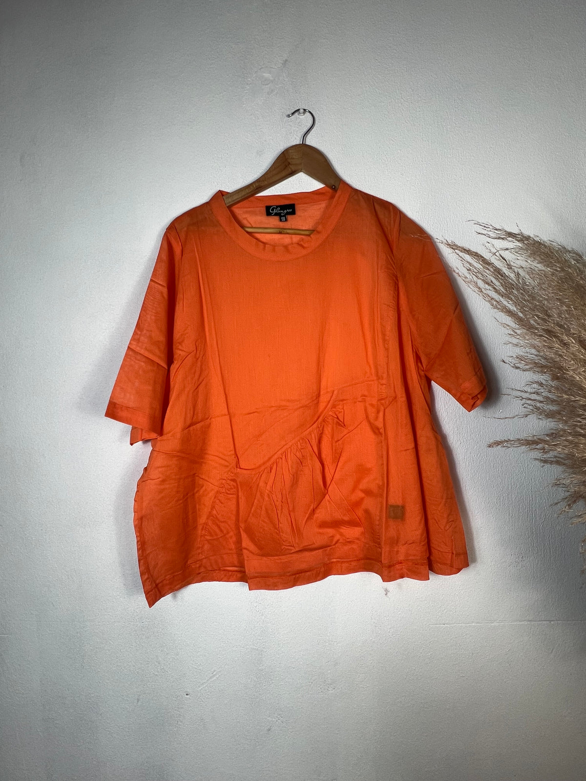 Yashvee Top Orange