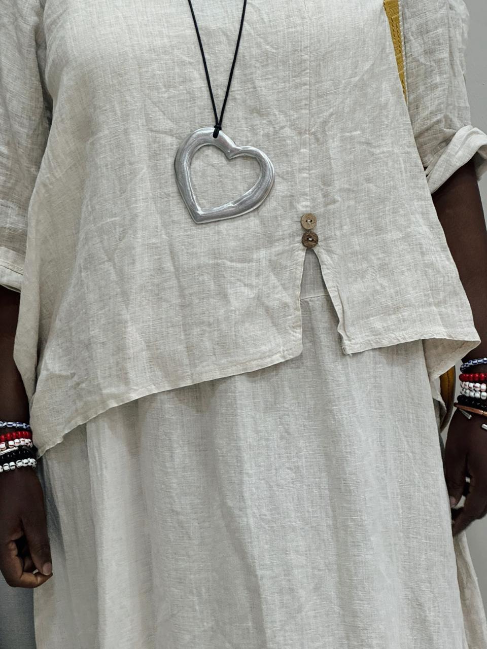 Kumud linen dress
