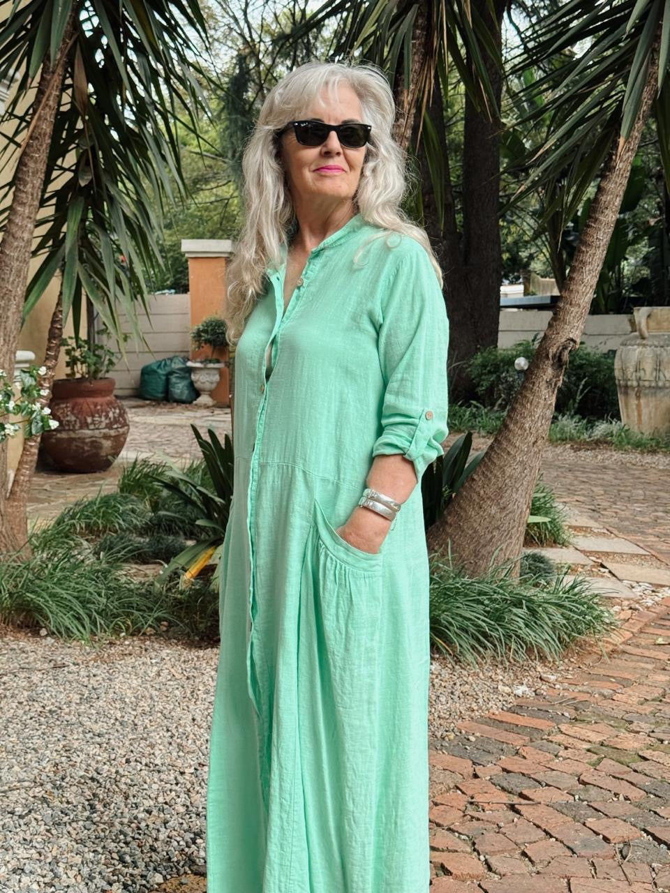 Lira Linen Dress