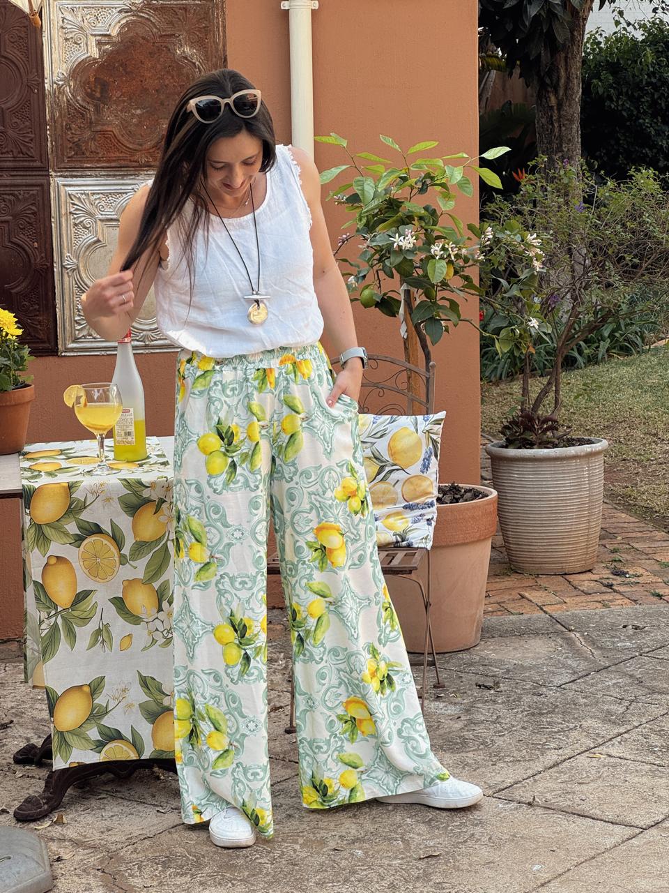 Summer linen top