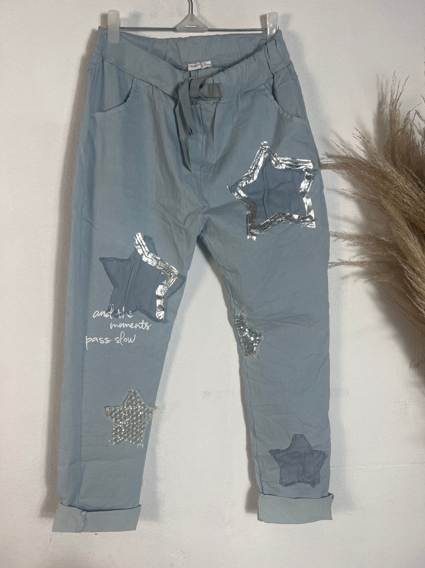 Star Magic Pants Teal