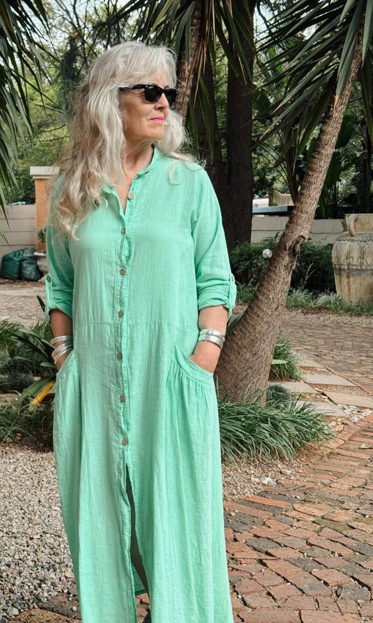 Lira Linen Dress