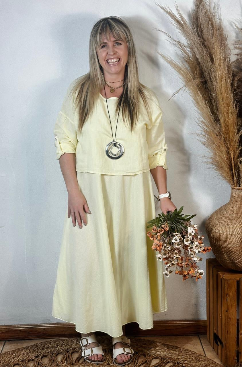 Lucia Top Yellow