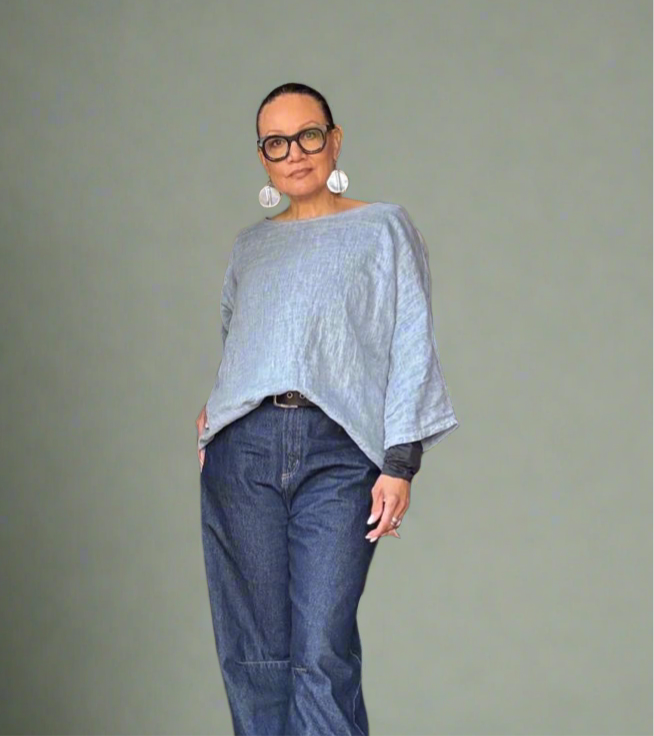 Lindy linen top