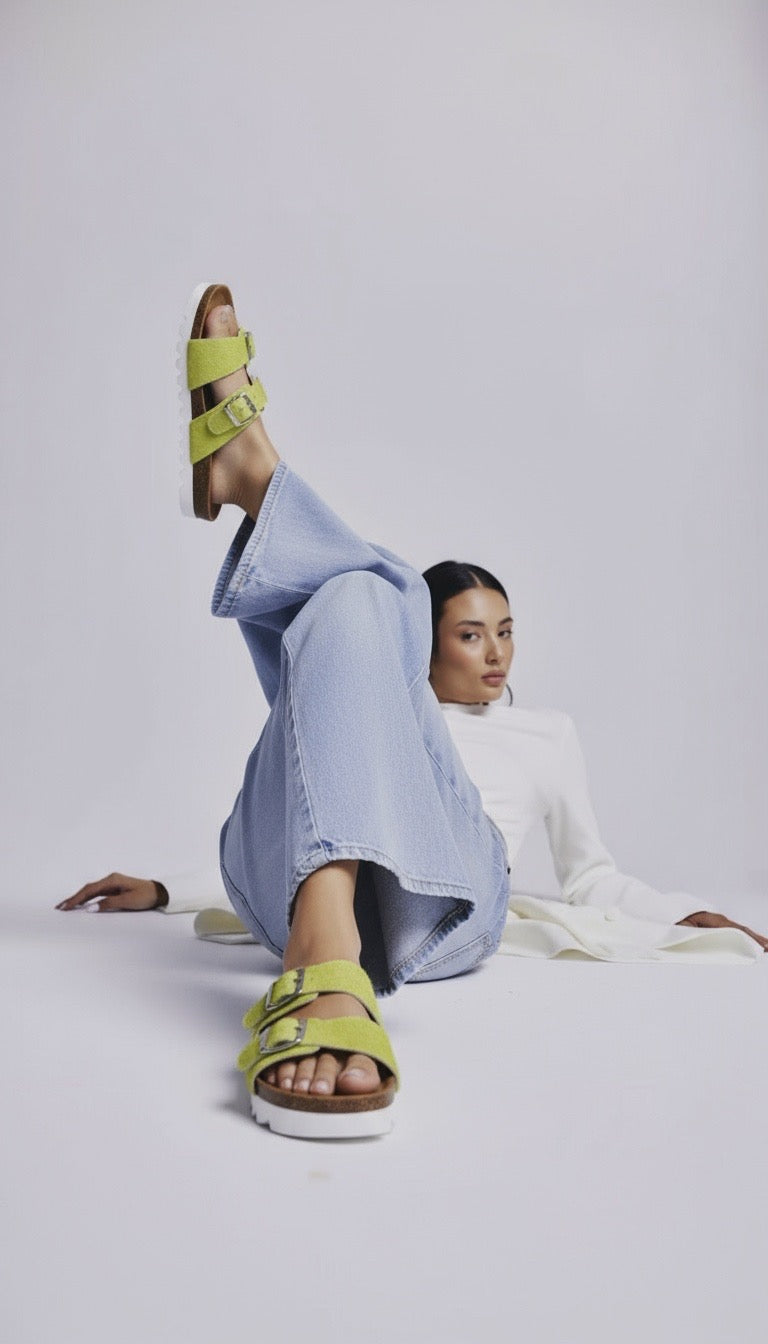 Megan chartreuse Julz