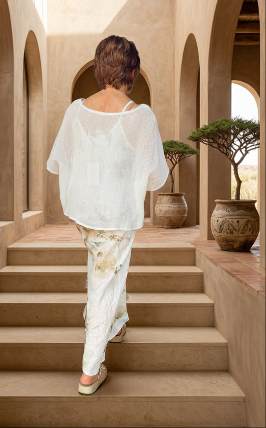 Mattie Top White