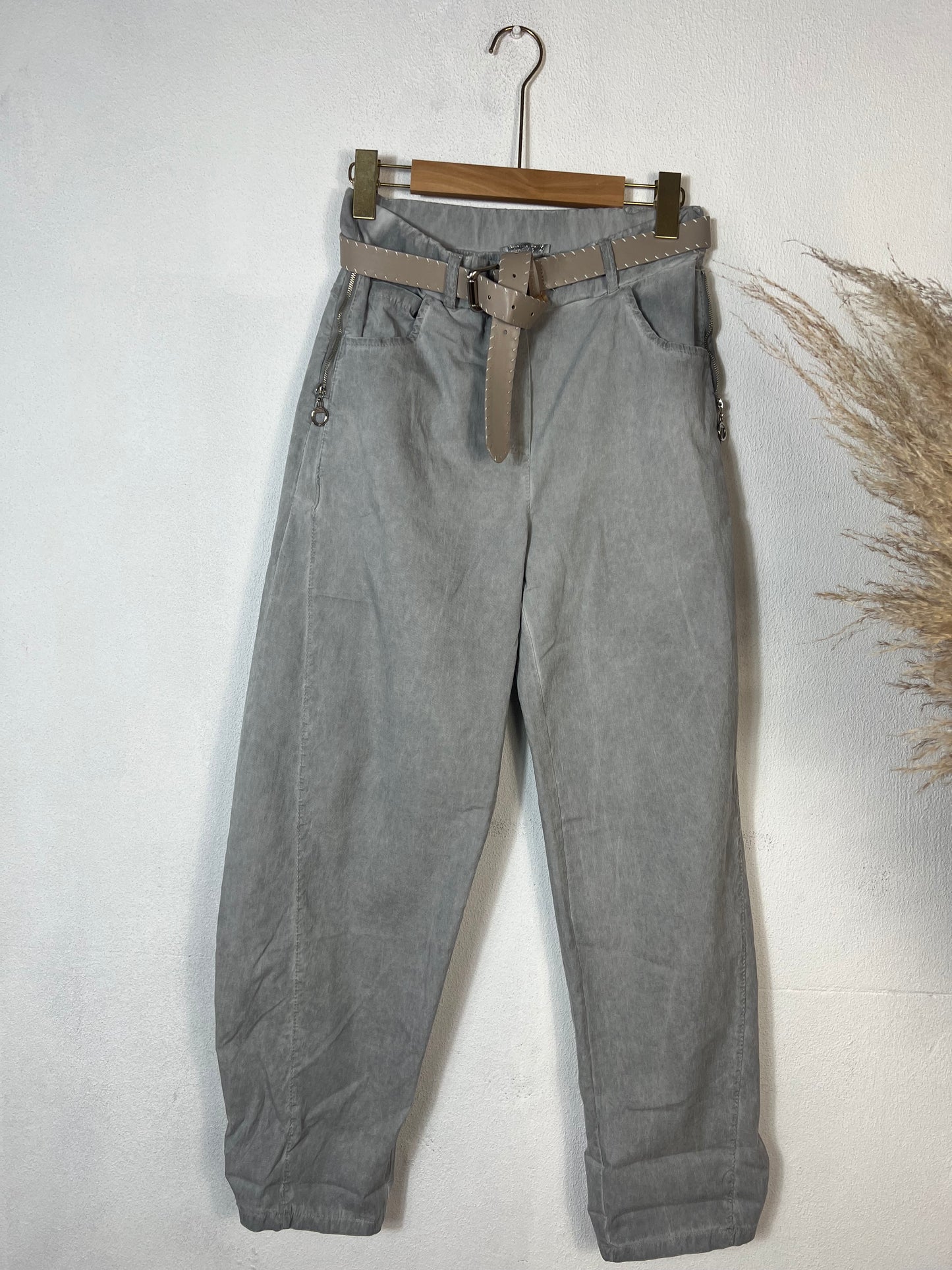 Zip Magic Pants Grey