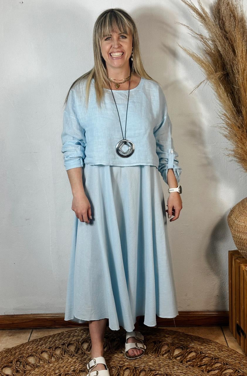 Lucia Top Blue