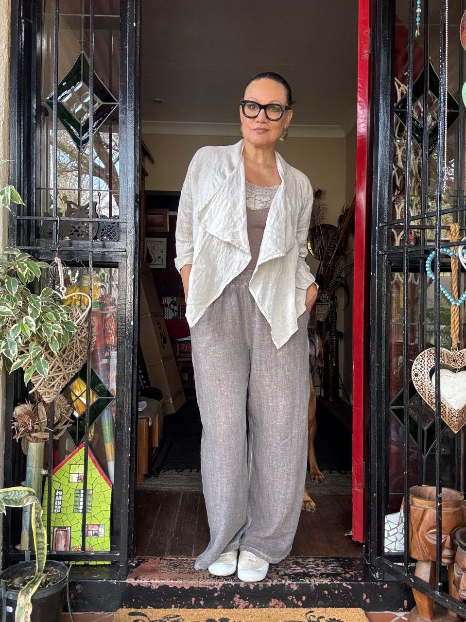 Lina linen over