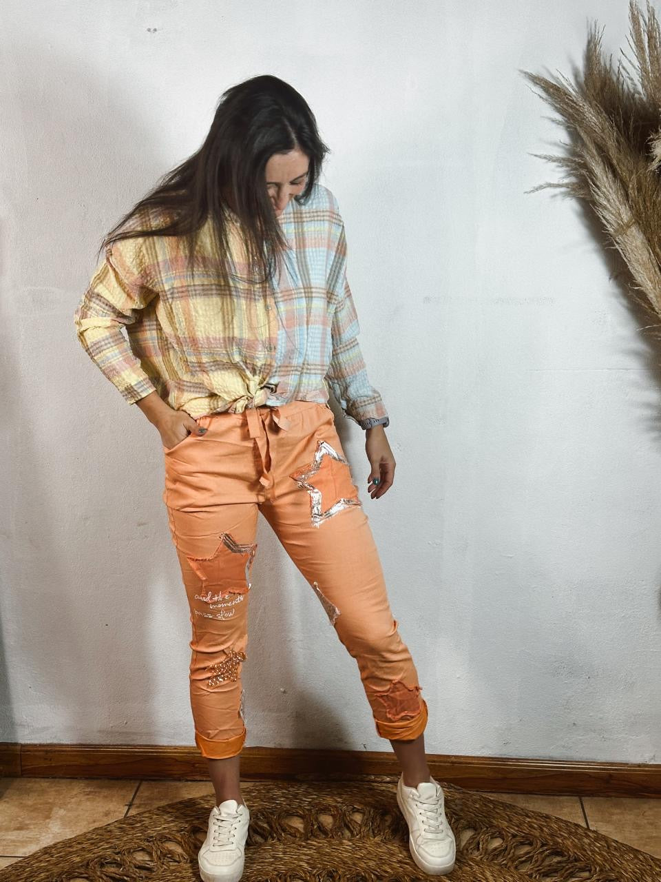 Star Magic Pants Orange