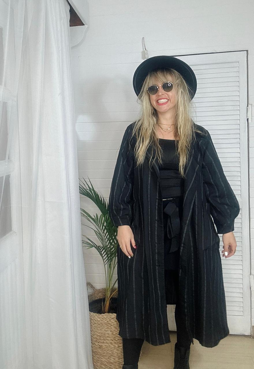 Exclusive Stripe Coat