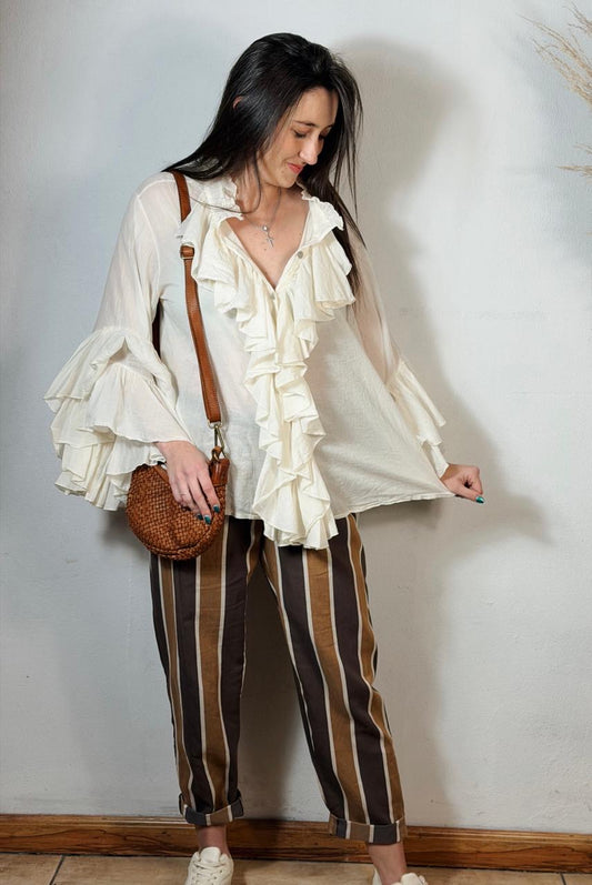 Zarin Top White