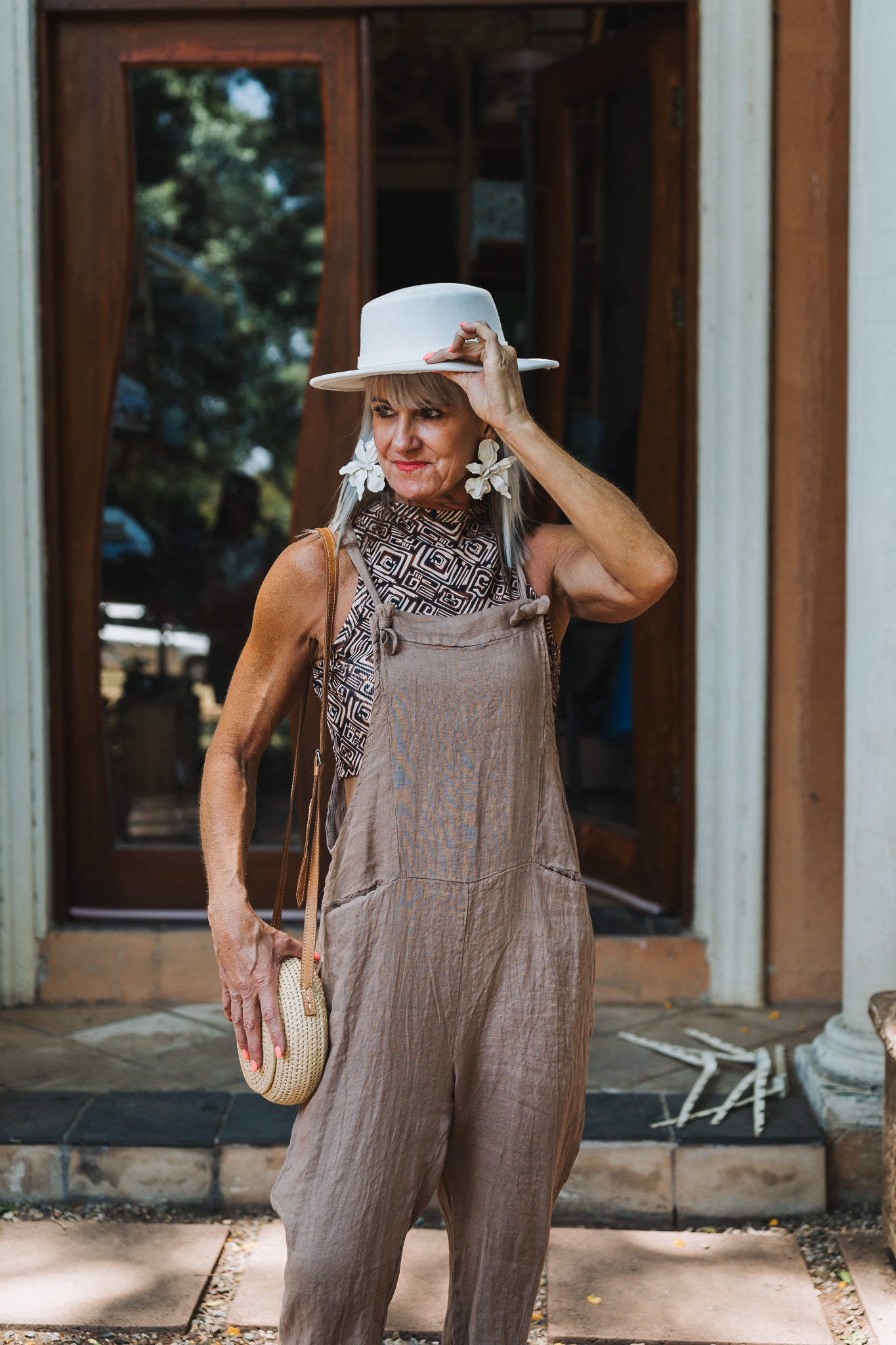 Ash Linen Jumpsuit