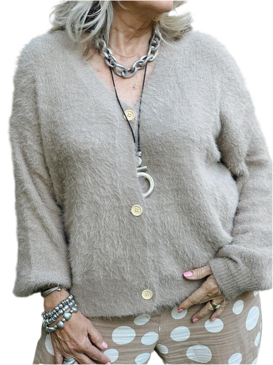 Beige cardigan