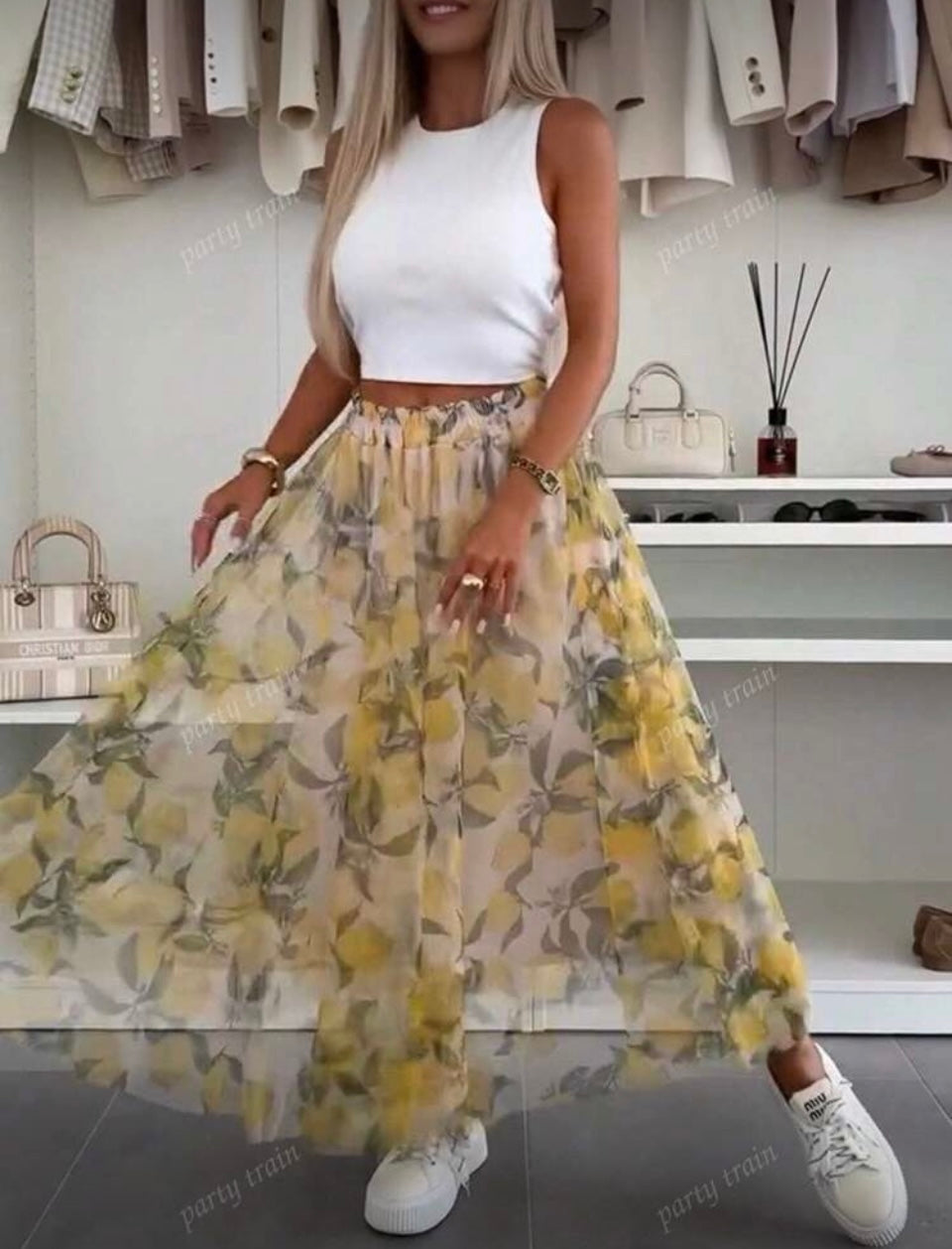 Lemon skirt