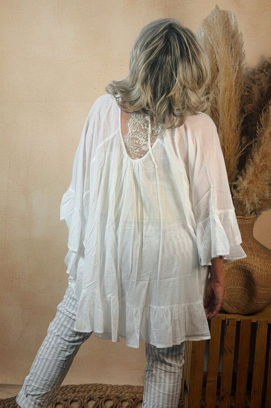 Yana Top White