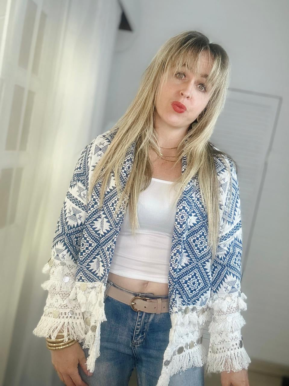 Pattern Bohemian Jacket