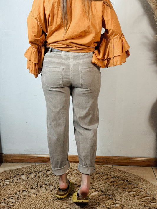Zip Magic Pants Stone