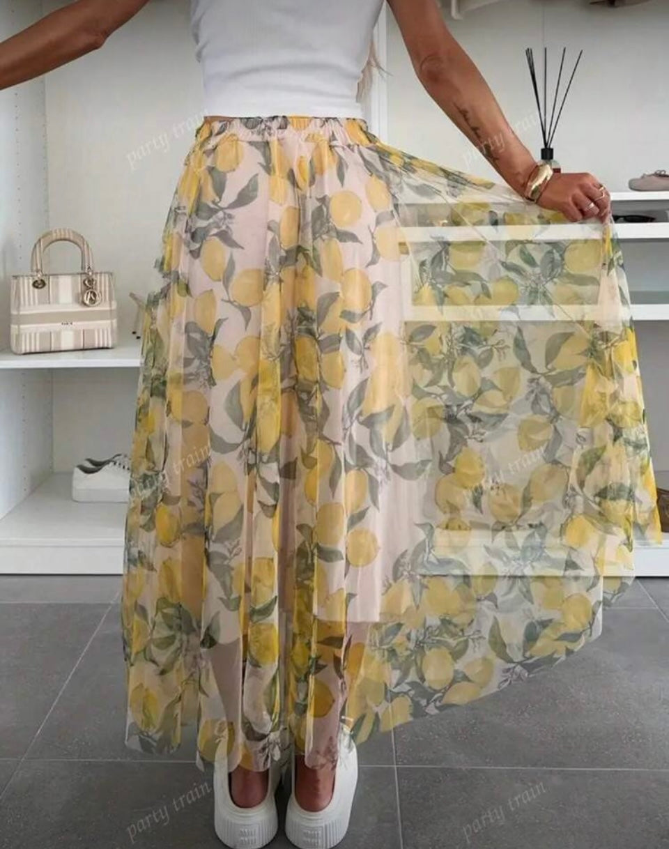 Lemon skirt