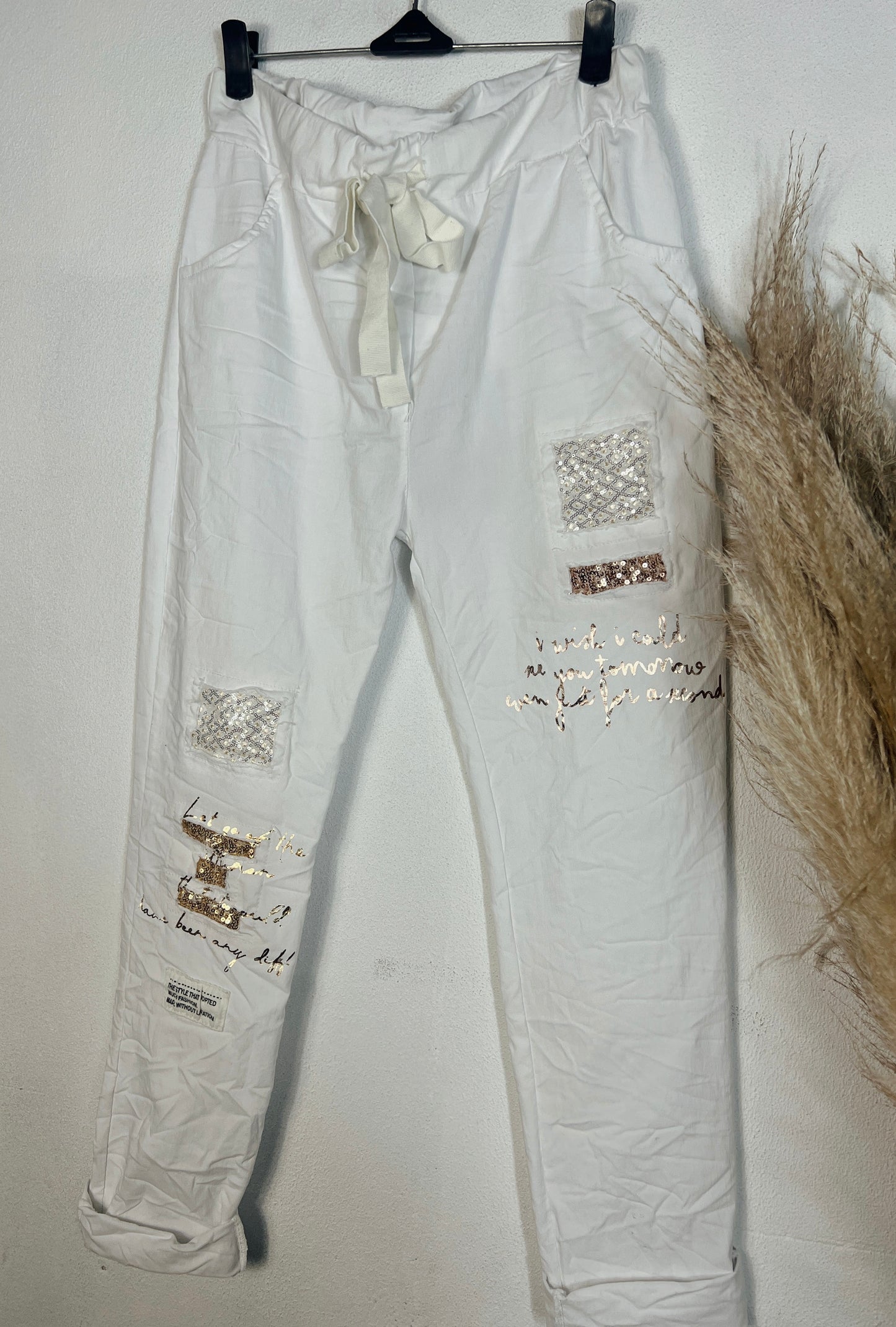 Lennox Magic Pants White